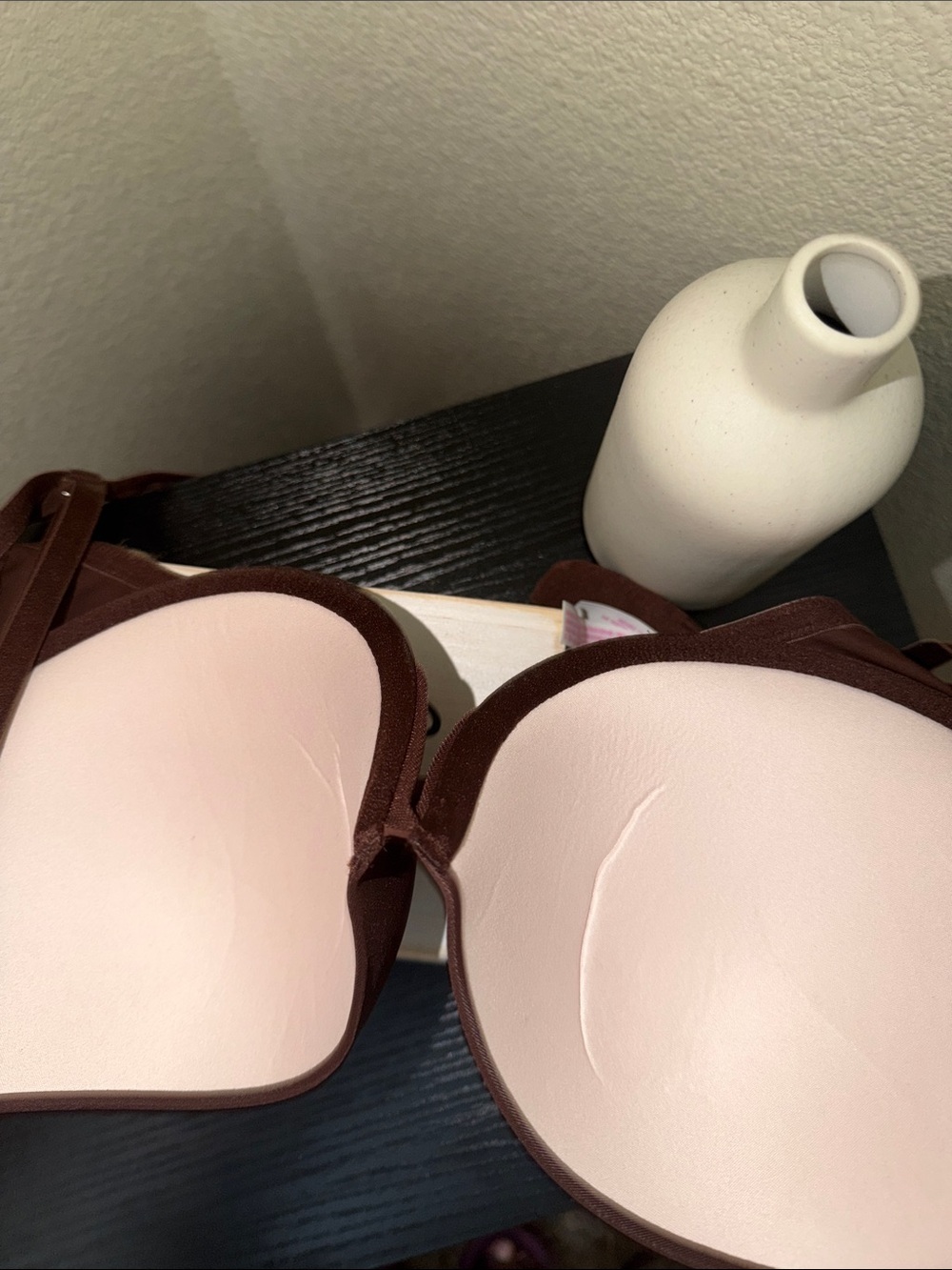 PINK Victoria's Secret Smooth Molded Bra - Deep Brown - Picture 3 of 3
